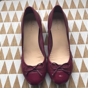 Cole Haan bowtie wedges